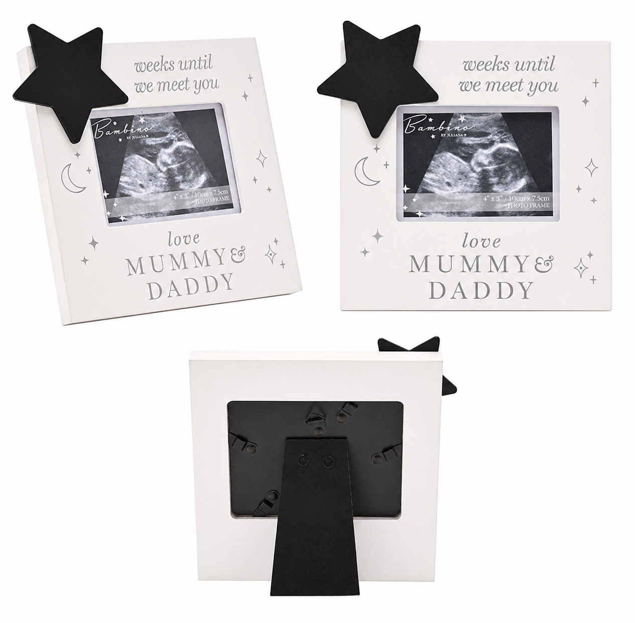 Bambino Countdown Scan Frame - Mummy & Daddy
