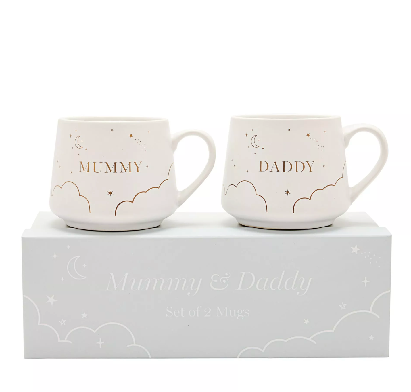 Bambino Set of Two Mugs - Mummy & Daddy