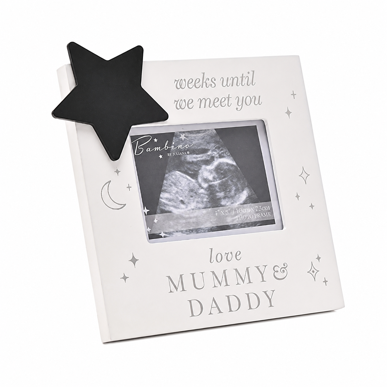 Bambino Countdown Scan Frame - Mummy & Daddy