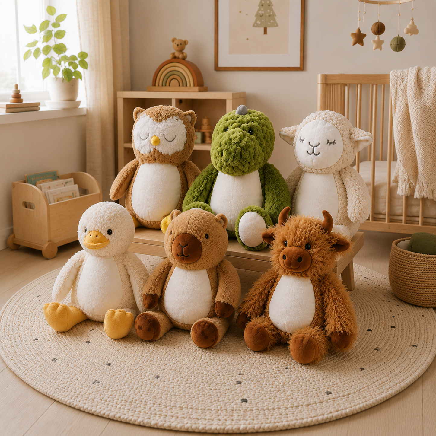Personalised Baby Birth Announcement Teddy