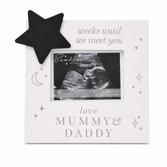 Bambino Countdown Scan Frame - Mummy & Daddy
