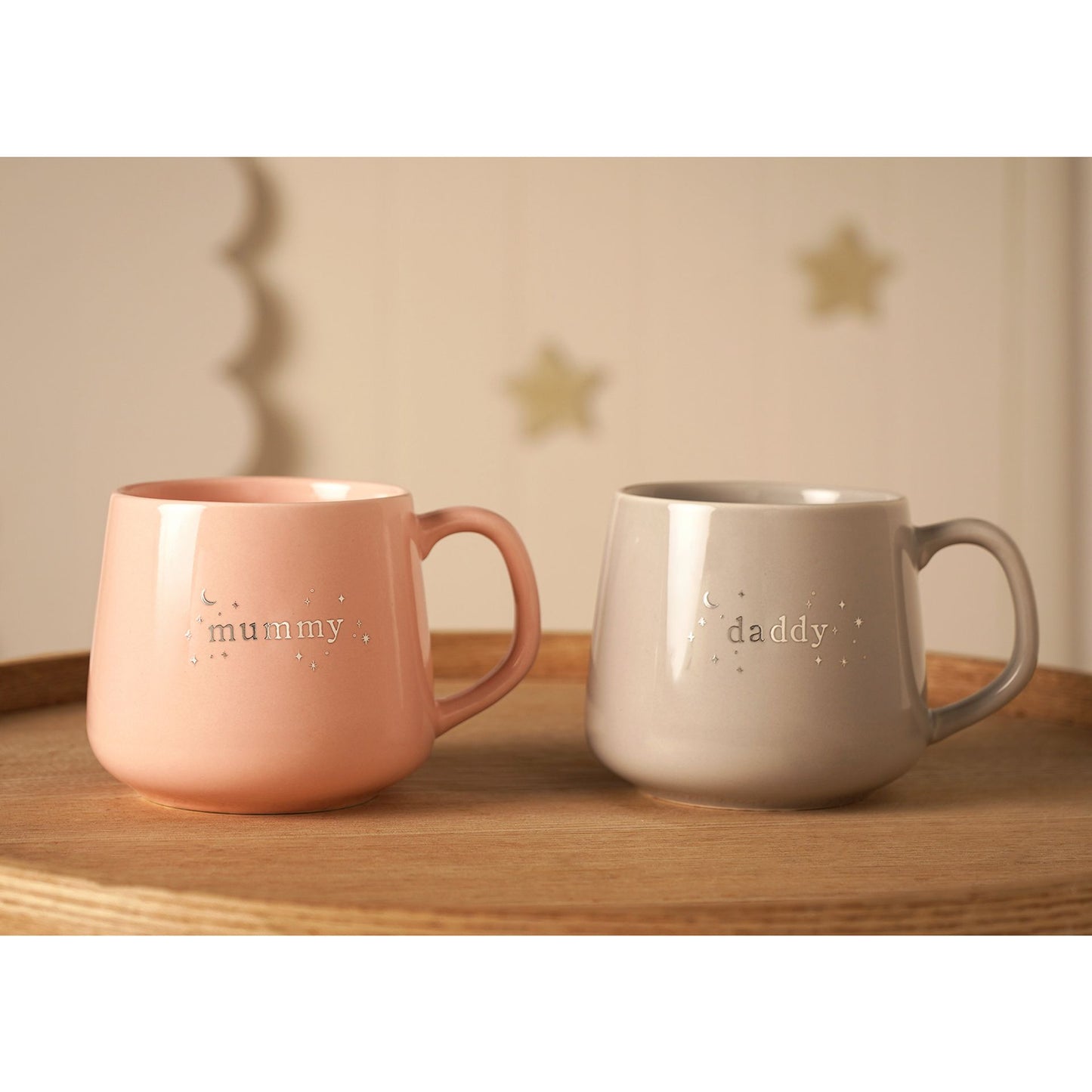 Bambino Set of Two Mugs - Mummy & Daddy